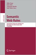 Semantic Web Rules: International Symposium, RuleML 2010, Washington, DC, USA, October 21-23, 2010, Proceedings