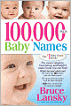 100,000 + Baby Names: The Most Complete Baby Name Book
