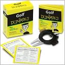 Golf for Dummies with Cards and Other and Booklet