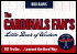 Cardinals Fan's Little Book of Wisdom--12-copy counter Display