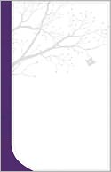God Girl Bible Snow White/Deep Purple, Tree Design Duravella