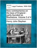 download New Commentaries on the Laws of England : Partly Founded on Blackstone. Volume 3 of 4 book