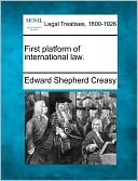 First Platform of International Law.