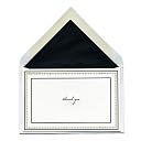 Black And Gold Informals - Thank You Set of 10