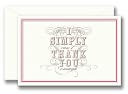 Simply Scripted - Thank You Set of 10