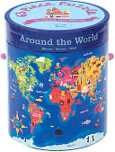 Around the World 63 Pc Puzzle by Galison Books: Product Image