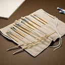 Artist Brush Roll Set of 18 Assorted Brushes by Colart: Product Image