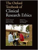 The Oxford Textbook of Clinical Research Ethics