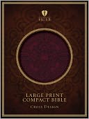 download HCSB Large Print Compact Bible (Burgundy Cross Design) book