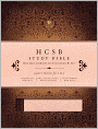 HCSB Study Bible (Blush and Brown)