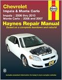 Chevrolet Impala & Monte Carlo: 2006 THRU 2010