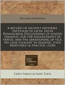 A Record Of Ancient Histories, Entituled In Latin