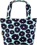 Miss Kim Tote in Poppy Flower Blue