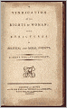 A Vindication of the Rights of Woman