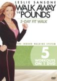 Video/DVD. Title: Leslie Sansone: Walk Away the Pounds - 5-Day Fit Walk
