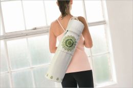 Yoga Mat Bag: Mosaic Wht