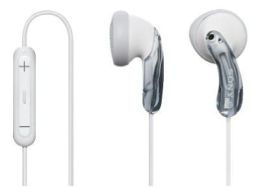 Sony Earbuds with In-line iPod Remote - Gray