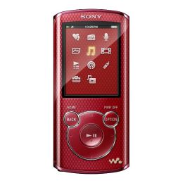 Sony Walkman NWZ-E464RED 8 GB Red Flash Portable Media Player