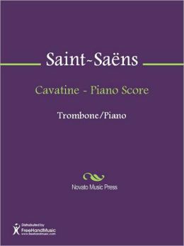 Cavatine - Piano Score
