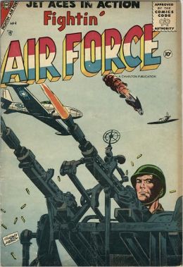 Fightin Air Force Number 4 War Comic Book