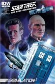 Book Cover Image. Title: Star Trek The Next Generation/Doctor Who:  Assimilation #1, Author: Scott Tipton