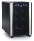 Product Image. Title: Silent 6 Bottle Touchscreen Wine Refrigerator