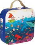 Product Image. Title: Underwater world 100 pc square puzzle