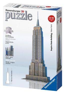 3D Empire State Building 216 Piece Puzzle