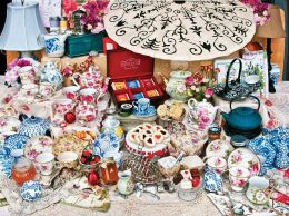 Tea Party 500 Piece Large Format Puzzle