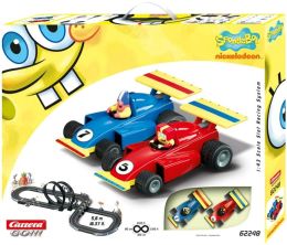 GO!!! Carrera Digital 1:43 Slot Cars - Spongebob Squarepants
