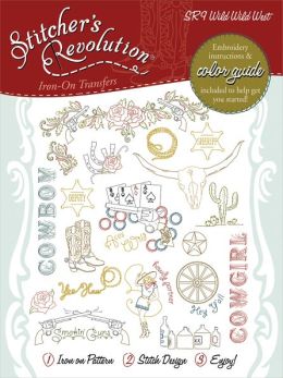 Stitcher's Revolution Iron-On Transfers-Wild Wild West