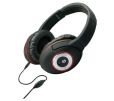 Product Image. Title: iHome IB50B Active Noise Canceling Headphones with Volume Control and Travel Pouch - Black