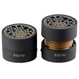 iHome IHM78GT Mini Stereo Rechargeable Speakers