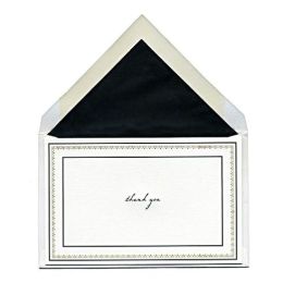 Black And Gold Informals - Thank You Set of 10