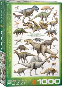 Dinosaurs Cretaceous 1000 Piece Puzzle
