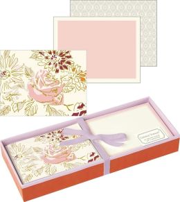 George Stanley Pink Floral Luxe Correspondence Set of 15