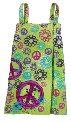 Graffiti Peace Spa Wrap Medium