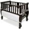 Arms Reach Concepts Co-Sleeper Sleigh Bed Bassinet, Espresso