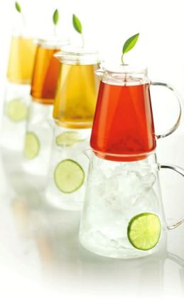 Tea-Over-Iced Pitcher System