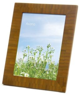 Asana Bamboo 5x7 Picture Frame