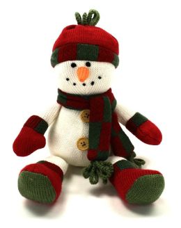 Merry Knitmas Large Snowman