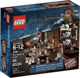 LEGO Pirates of the Caribbean The Captain's Cabin 4191