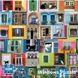 Product Image. Title: 1000 Piece Window Cats Puzzle