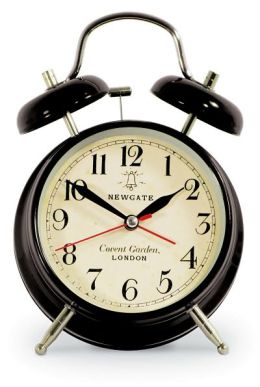 Black Covent Garden Alarm Clock