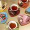 Inside Out Hearts Tea Cup & Saucer Gift Set, 5 oz
