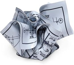 MOMA Architect Blueprint Paperweight in Box