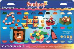 Sculpey III Polymer Clay Color Sampler 1 Ounce 30/Pkg-Assorted Colors