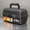 Artbin Essentials 2 Tray Art Tote 13.5"X8.5"X7.5"-Black