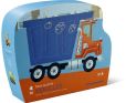 Product Image. Title: Vehicles Shaped Box 36 Piece Floor Puzzle