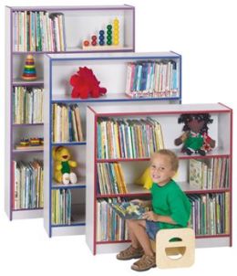 Jonti-Craft 0962JC003 BOOKCASE - 60 INCH HIGH - BLUE